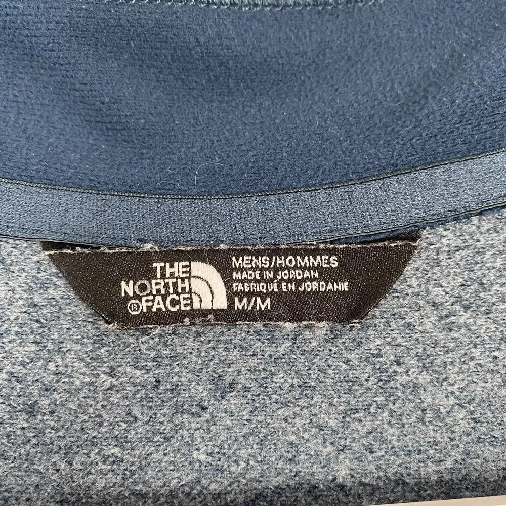 THE NORTH FACE Mock Neck 1/4 Zip Pullover Fleece Shirt Mens Size M‎